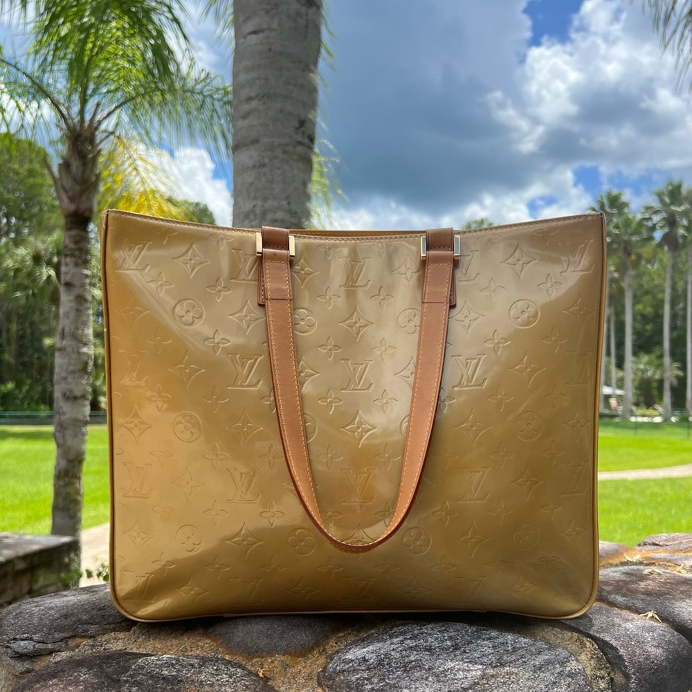 Louis Vuitton Gold Tote Bag